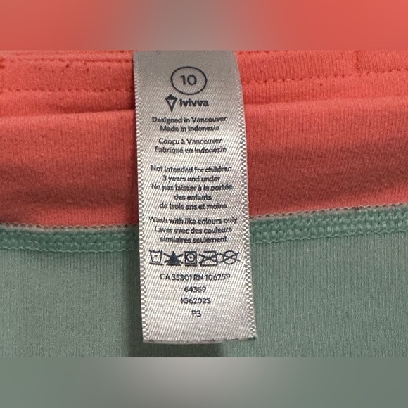 Ivivva: Girls Leggings- Size 10 - Picture 3 of 7